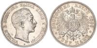 Deutsches Kaiserreich - Preußen 5 Mark Wilhelm II. -