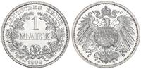 Deutsches Kaiserreich 1 Mark Reichsmark Silber Kursmünze -