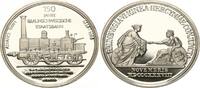 Deutschland, Eisenbahnen Medaille Bahn Braunschweig Silbermedaille 1988, 150 Jahre Braunschweigische Staatsbahn -
