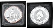 Australien 2 Dollar Kookaburra - 2 oz Silber 999er - Vogel - 2 $ -