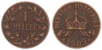 Kolonien Deutsch-Ostafrika 1 Heller DOA seltenes Jahr -