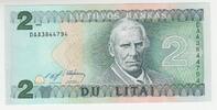 Litauen 2 Litas-Geldschein Litauen, 2 Litas-Geldschein von 1993 -
