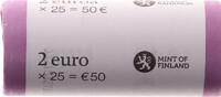 2 Euro Originalrolle 2010 xxx Finnland 150 Jahre Finnische Währung prägefrisch-Stempelglanz