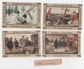 1921 Deutschland/ Neugraben-Hausbruch, LOT: 40,60,75&100Pf Scheine GEM UNC
