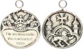 Medaille -Schützen Osterode im Harz Silbermedaille Schützen Osterode im Harz Osterode im Harz Schützenmedaille 1989 Für verdienstvolle Vorstandsa...