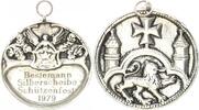 Medaille -Schützen Osterode im Harz Silbermedaille Schützen Osterode im Harz Osterode im Harz Schützenmedaille 1979 Bestemann Silberscheibe EF