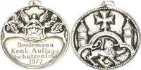 Medaille -Schützen Osterode im Harz Silbermedaille Schützen Osterode im Harz Osterode im Harz Schützenmedaille 1977 Bestemann Konk. Auflage EF