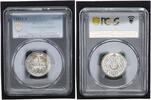 Kaiserreich 1 Mark J.17 - Stempelglanz PCGS zertifiziert -