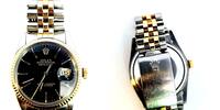 Schweiz, HERREN ARMBANDUHR, schöne Herren ROLEX Datejust 36, 16013, K. 3035, 6665173, ca-1980-gute Funktion, -