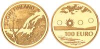 Finnland 100 Euro 1/4 Unze fein Lappland Mitternachtssonne, Gold -