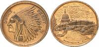 USA Medaille Lucky Penny Indian Head/Capitol Washington -
