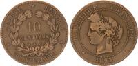 Frankreich 10 Centimes Republik Frankreich - 10 Centimes 1893, Paris -