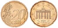 Deutschland / Bundesrepublik 20 Cent Probe/Fehlprägung Eisen,Messing plattiert 20 Cent Probe/Fehlprägung Eisen,Messing plattiert,stark magnetisch -