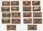 Neubrandenburg, Mecklenburg 3x25 3x50 3x75 Pfennig Schein Deutschland Neubrandenburg, 3x25 3x50 3x75 Pfennig Schein, 1922 -