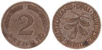 Deutschland 2 Pfennig Fehlprägung Stempeldrehung 160 Grad -