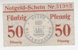 Deutschland/ Waltershausen 50 Pfennig-Schein Deutschland/ Waltershausen, 50 Pfennig-Schein -