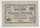 Deutschland / Dessau 50 Pfennig-Schein Deutschland / Dessau, 50 Pfennig-Schein, 1917 -