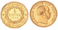 Altdeutschland - Preußen 1/2 Krone Wilhelm I. -