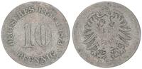 Kaiserreich 10 Pfennig kleiner Adler, besseres Jahr -