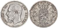 Belgien 5 Franken König Leopold II. -