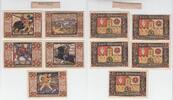 Deutschland / Altenburg 8x50 Pfennig Scheine Deutschland / Altenburg, 8x50 Pfennig Scheine, 1921 -