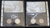 Tristan da Cunha 2x 25 Pence 25 jähriges Regierungsjubiläum von Königin Elizabeth II -