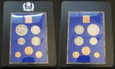 Großbritannien Kursmünzsatz 1/2 New Penny - 50 New Pence -