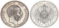 Deutsches Kaiserreich - Sachsen 5 Mark Sachsen 5 Reichsmark König Albert - auf seinen Tod -