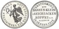 Deutsches Kaiserreich Siegespfennig Medaille - Gott Segnete die vereinigten Heere - Vogesen -