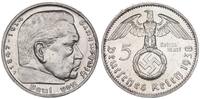 Drittes Reich - Deutschland 5 Mark 3. Reich 5 Reichsmark Hindenburg -