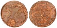Deutschland / Bundesrepublik 5 Cent Fehlprägung: auf 2 Cent mit Randrille geprägt -