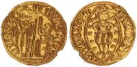 Indien Gold Zecchino vermutlich 19 Jhd. indische Version eines venezianischen Zecchino -