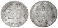 Kaiserreich 20 Pfennig J.5 Silber -