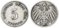 Deutschland / Kaiserreich 5 Pfennig besseres Münzzeichen * -