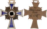 3. Reich Orden Mutterkreuz in Bronze ohne Band ** -