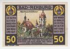 Deutschland / Bad Rehburg 50 Pfennig-Schein Deutschland / Bad Rehburg, 50 Pfennig-Schein, 1921 -