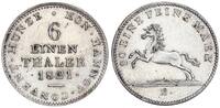 Braunschweig Calenberg Hannover 1/6 Taler Georg IV. (1820-1830) -