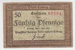 Coburg, Bayern 50 Pfennig Magistrat, Notgeld -