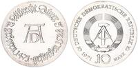 Deutschland / DDR 10 Mark Fehlprägung: Dürer ohne Randschrift RRR ! ! ! -