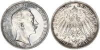 Deutsches Kaiserreich - Preußen 3 Mark Wilhelm II . -