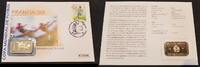 Sahara 500 Pesetas Fussball Weltmeisterschaft Numisbrief -