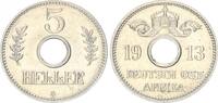Kolonien / Ostafrika 5 Heller Lochgeld -