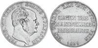 Preußen Ausbeutetaler Taler Friedrich Wilhelm IV Thaler Ausbeute Bergbau Mansfeld -