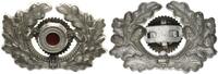 3.Reich Uniformteil Kokarde mit Mützenkranz für Schirmmütze Heer Wehrmacht -
