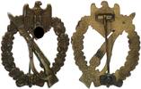 3. Reich Orden Infanterie Sturmabzeichen in Bronze ohne Hersteller -