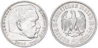 3. Reich 5 Mark Paul von Hindenburg -
