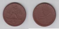 Deutschland Porzellan Medaille auf das Sächs. Pionier u. Ingenieur Korps, Meissner Porzellan -