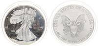 USA 1 Dollar American Eagle Liberty Christopher Columbus coloriert -