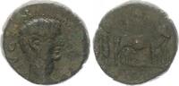 Makedonien Philippi Augustus AE 17 Augustus Makedonien Philippi 2 Priester hinter Ochsengespann bei Koloniegründung -