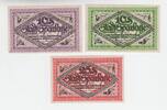 Bielefeld, Westfalen 2x10 + 25 Pfennig-Schein Magistrat, Notgeld -